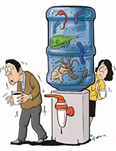 净水器避免了桶装水的缺点